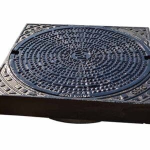 Round cover Square Frame