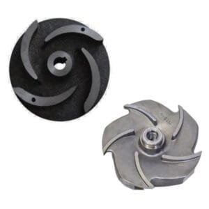 Cast iron pump parts